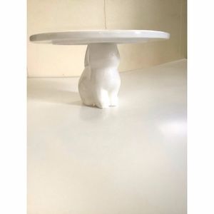 TARGET Ceramic 🐰Bunny🐰 Dessert Stand!